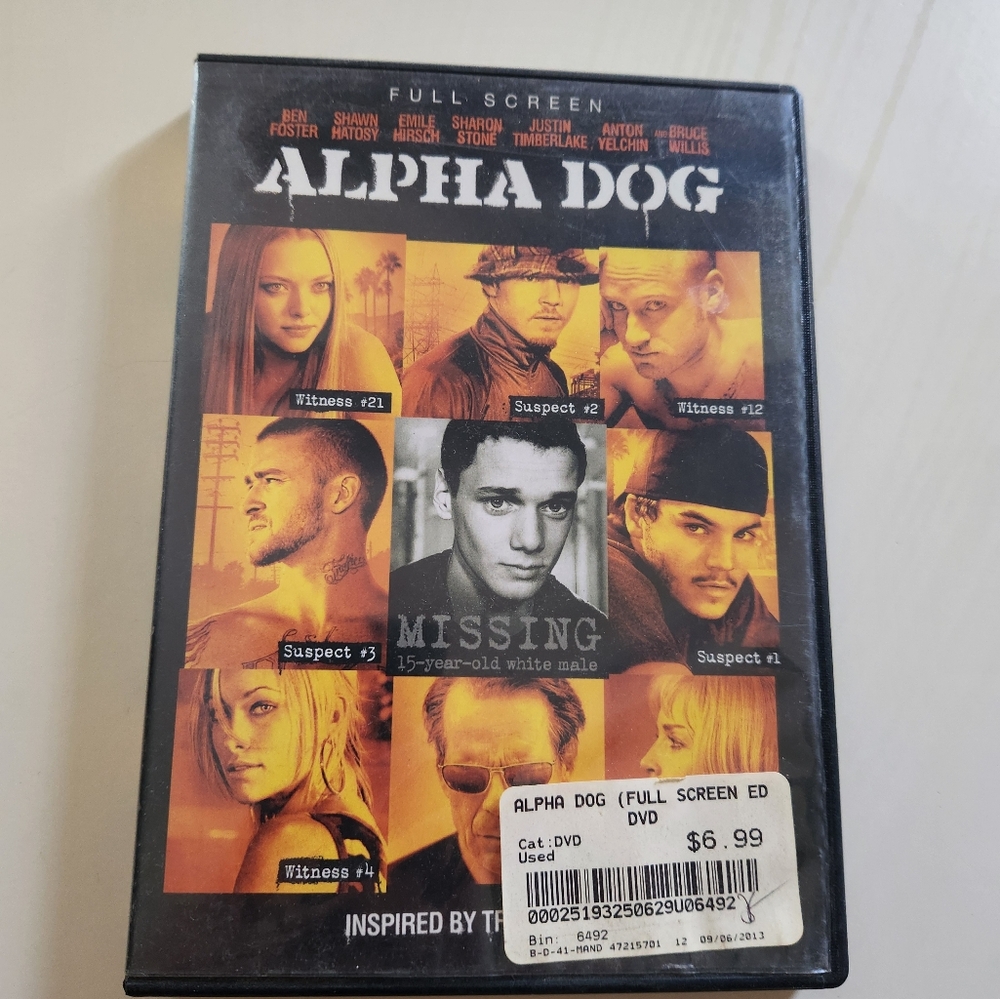 Alpha Dog DVD